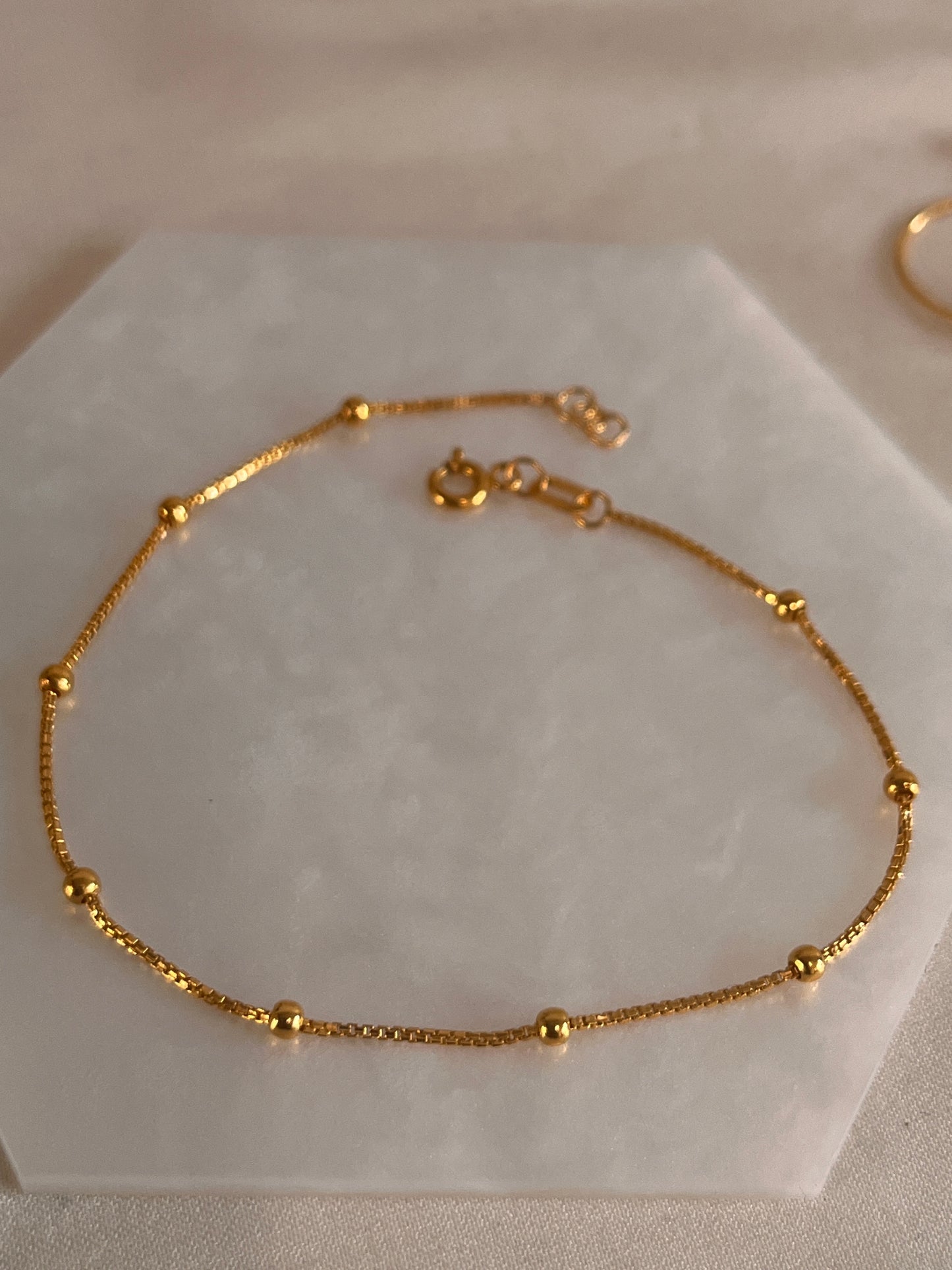 Spaced-Out Ball Bracelet