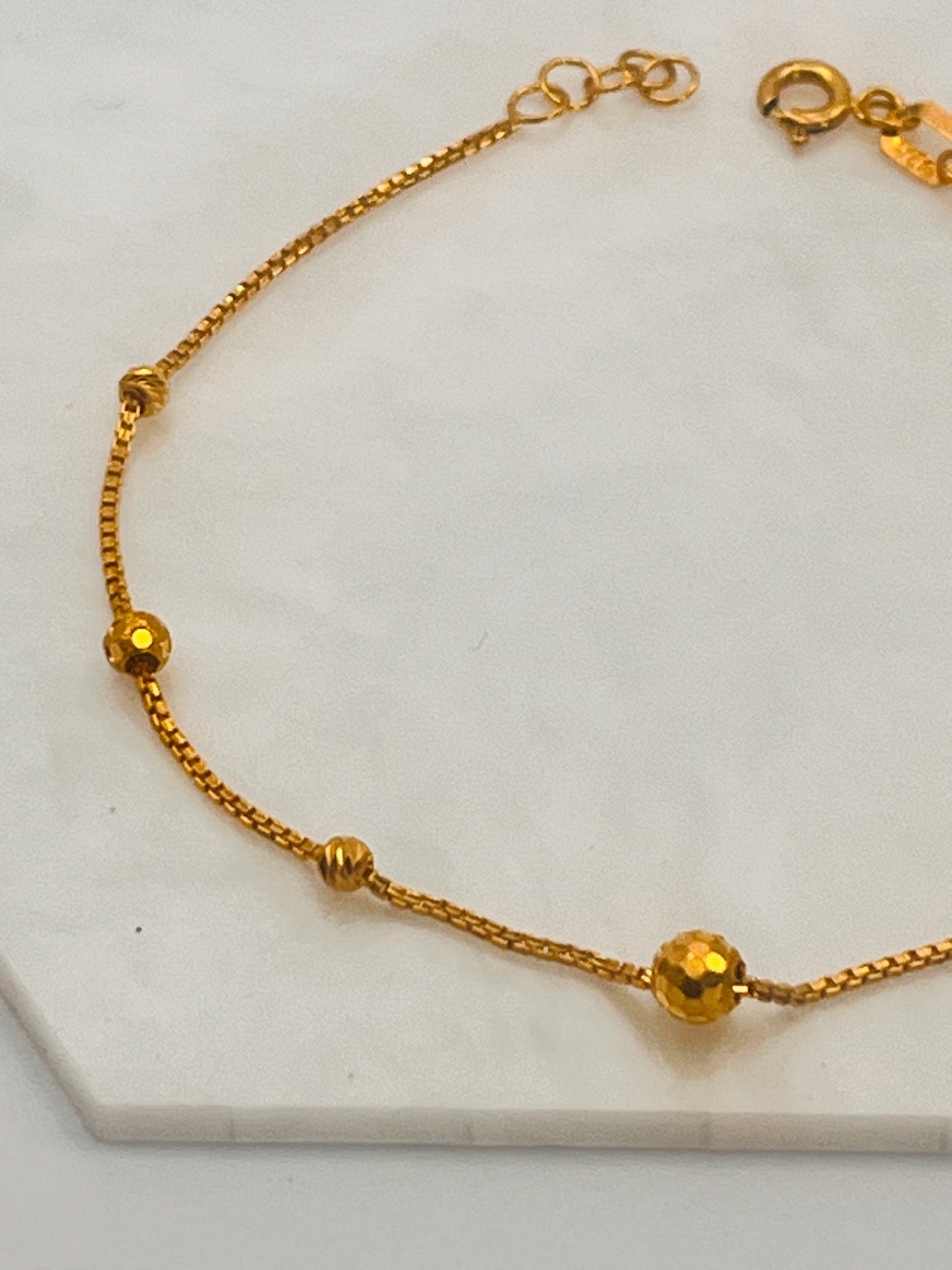 22carat 7 Ball Bracelet