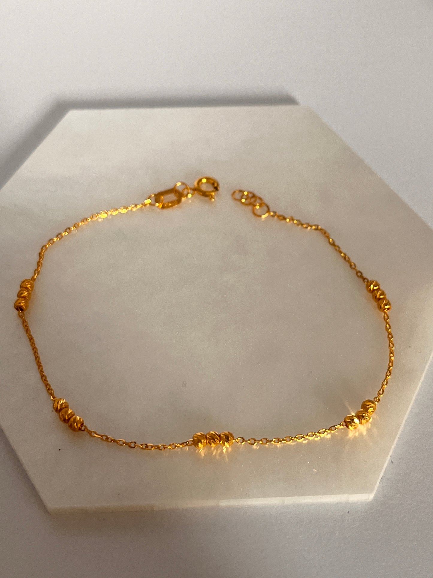3-Cluster Mini Ball Bracelet