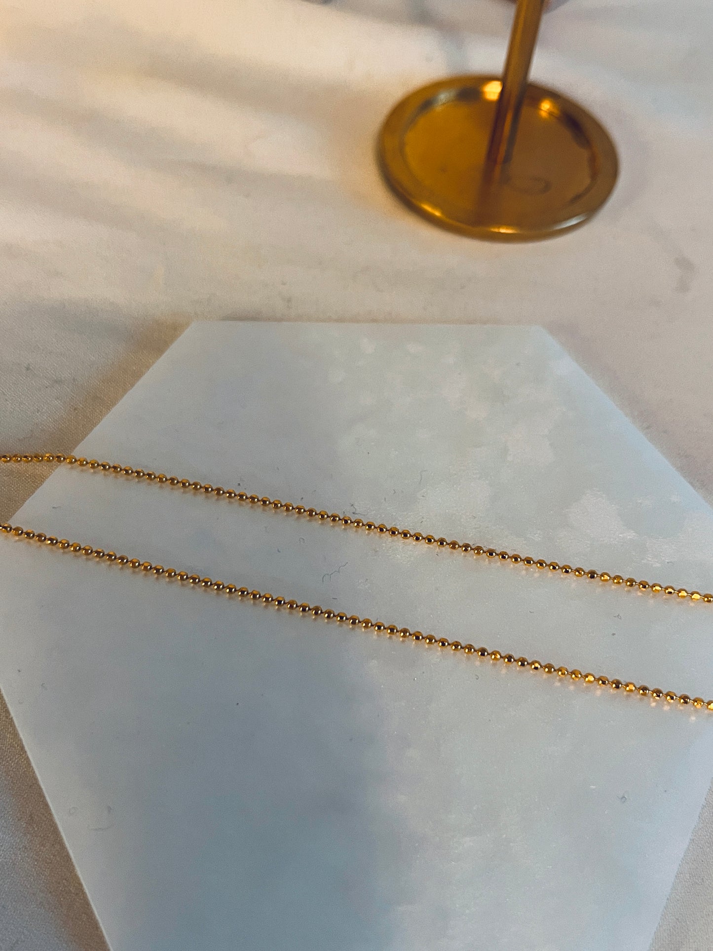 Shimmer Beaded Chain