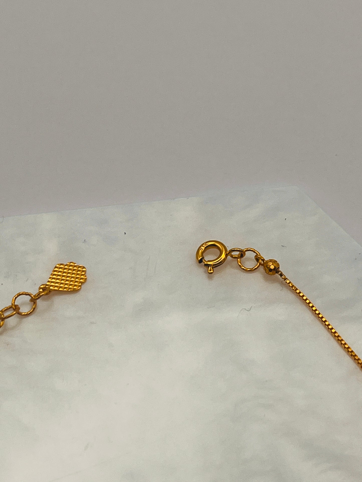 22carat Rose Gold and Rhodium Bracelet
