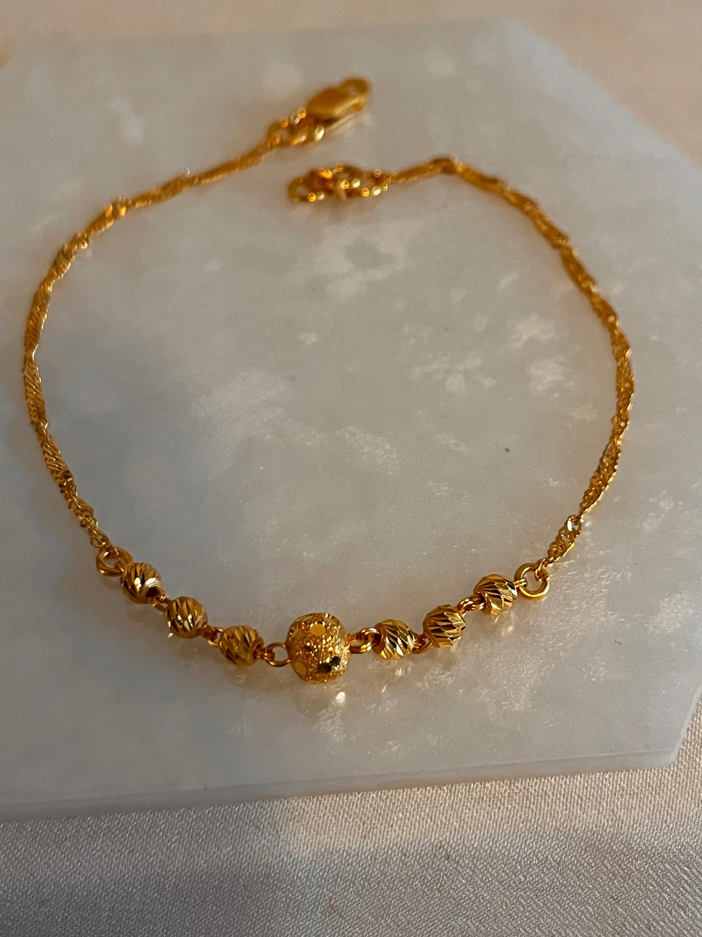 Beaded Chain Bracelet