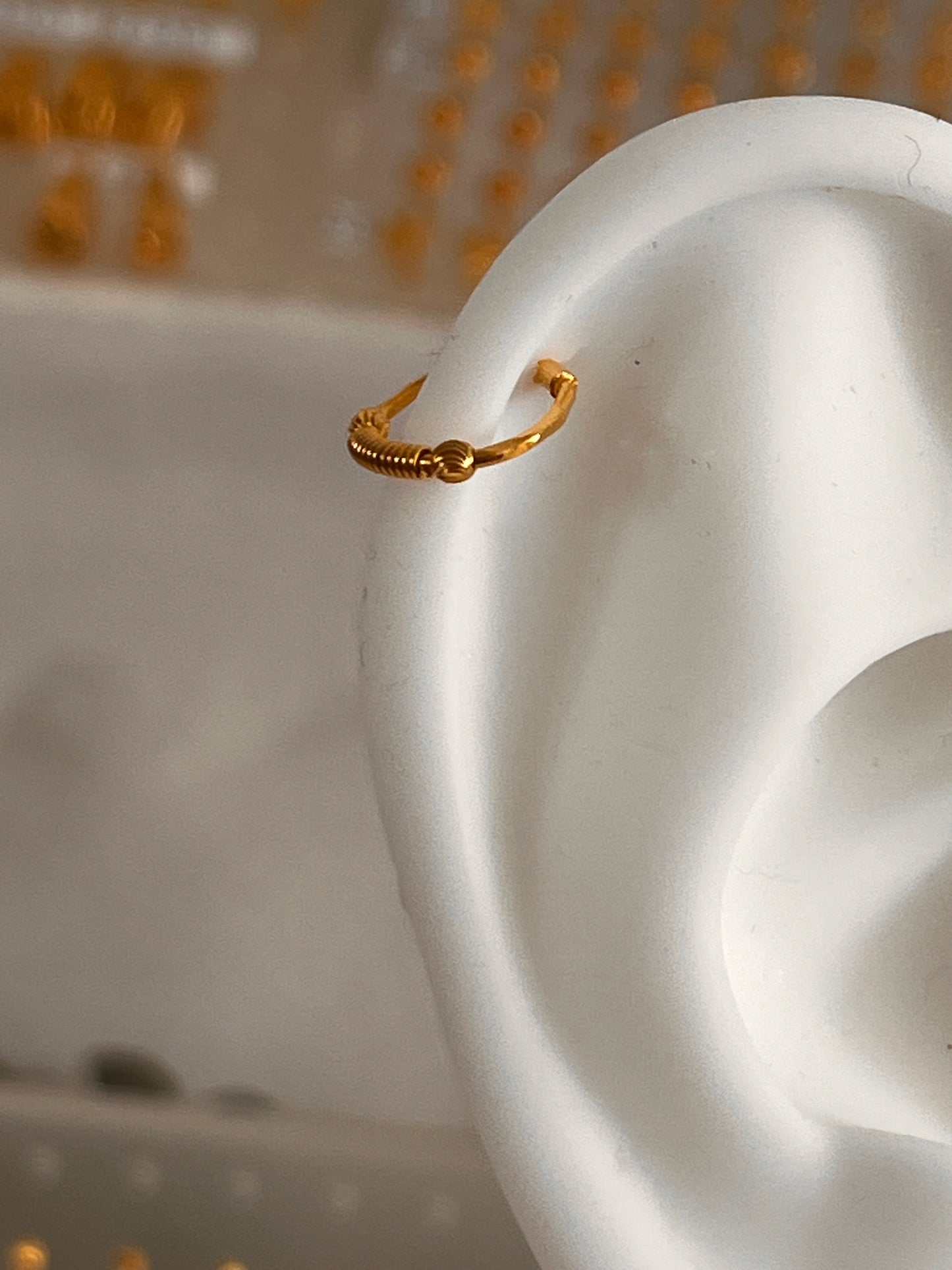 Hoops for nose or helix