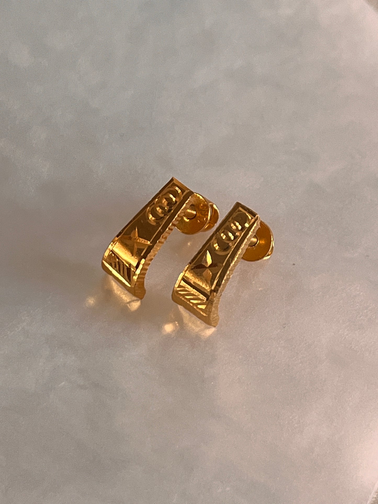 Half Rounded Earrings (small/ medium)