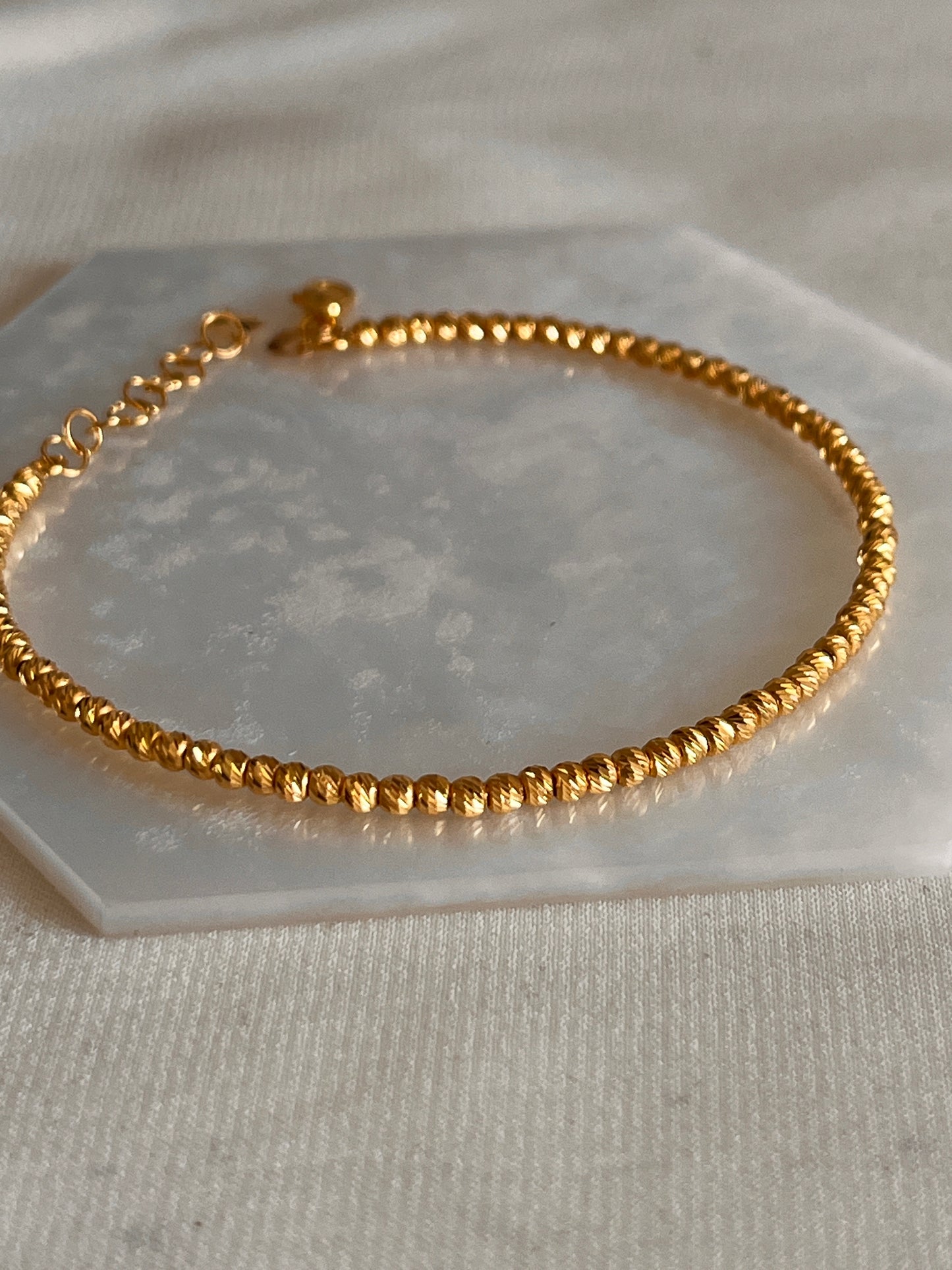 All Beaded Bangle Bracelet