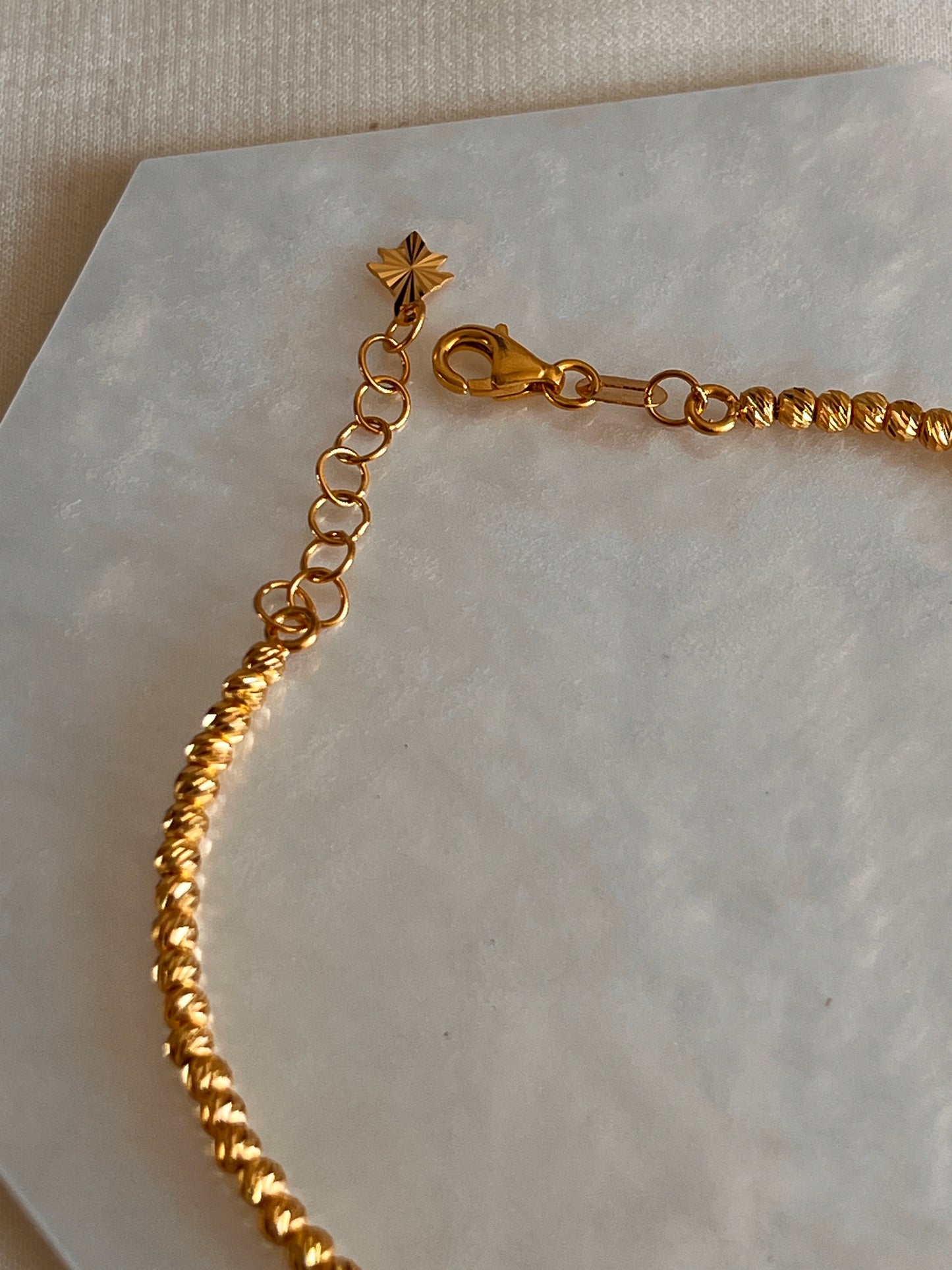 All Beaded Bangle Bracelet