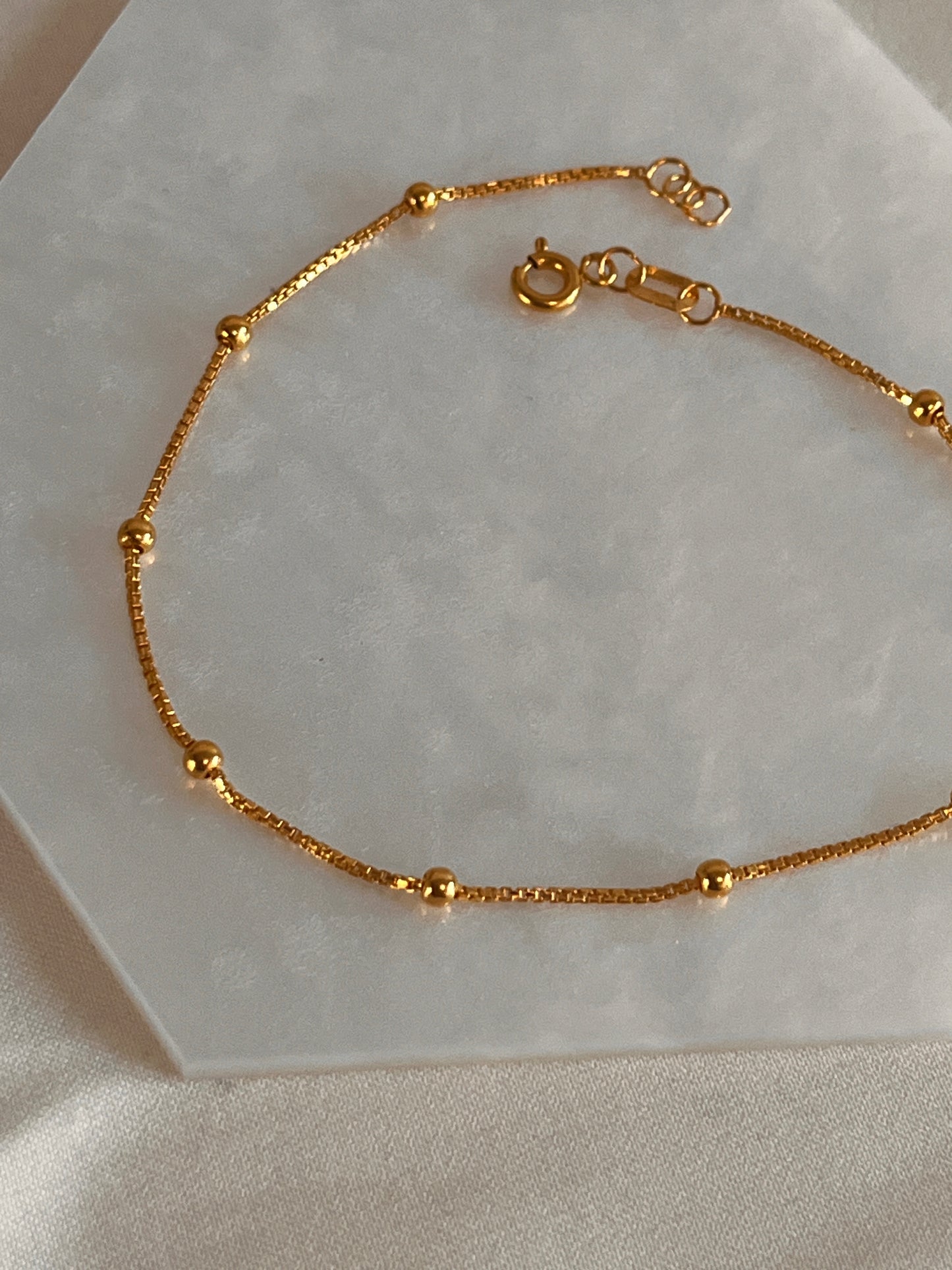 Spaced-Out Ball Bracelet