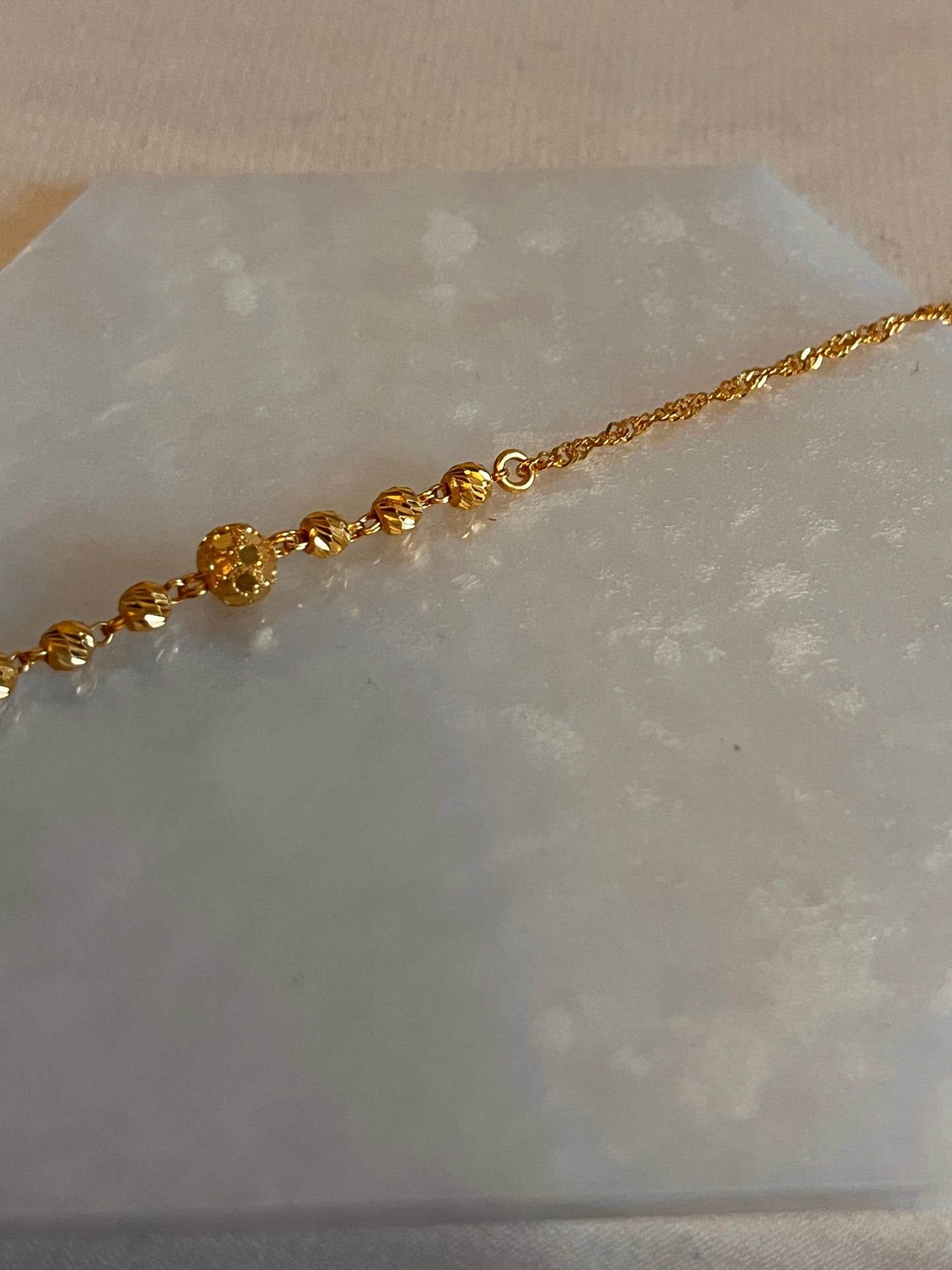 Beaded Chain Bracelet