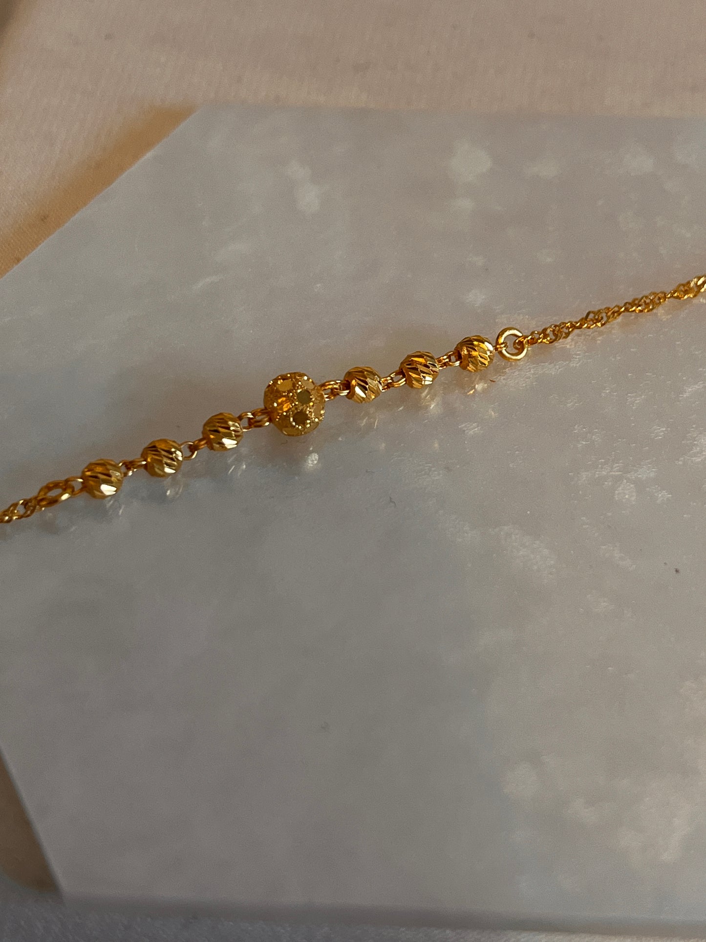 Beaded Chain Bracelet