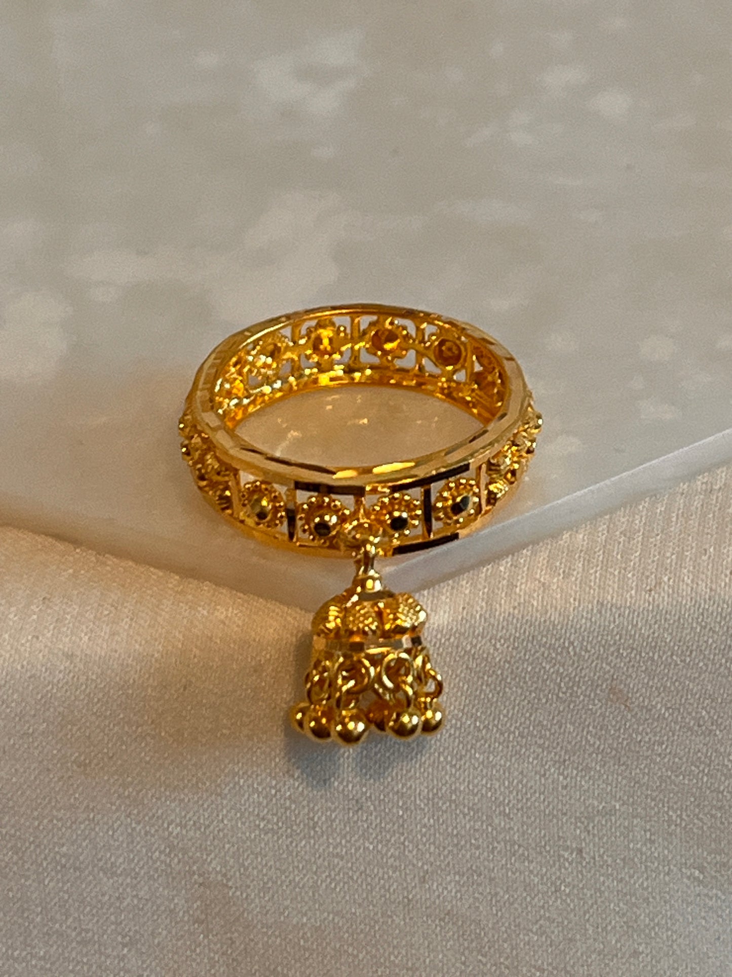 Culcutta Jumka Ring (Size L 3/4)
