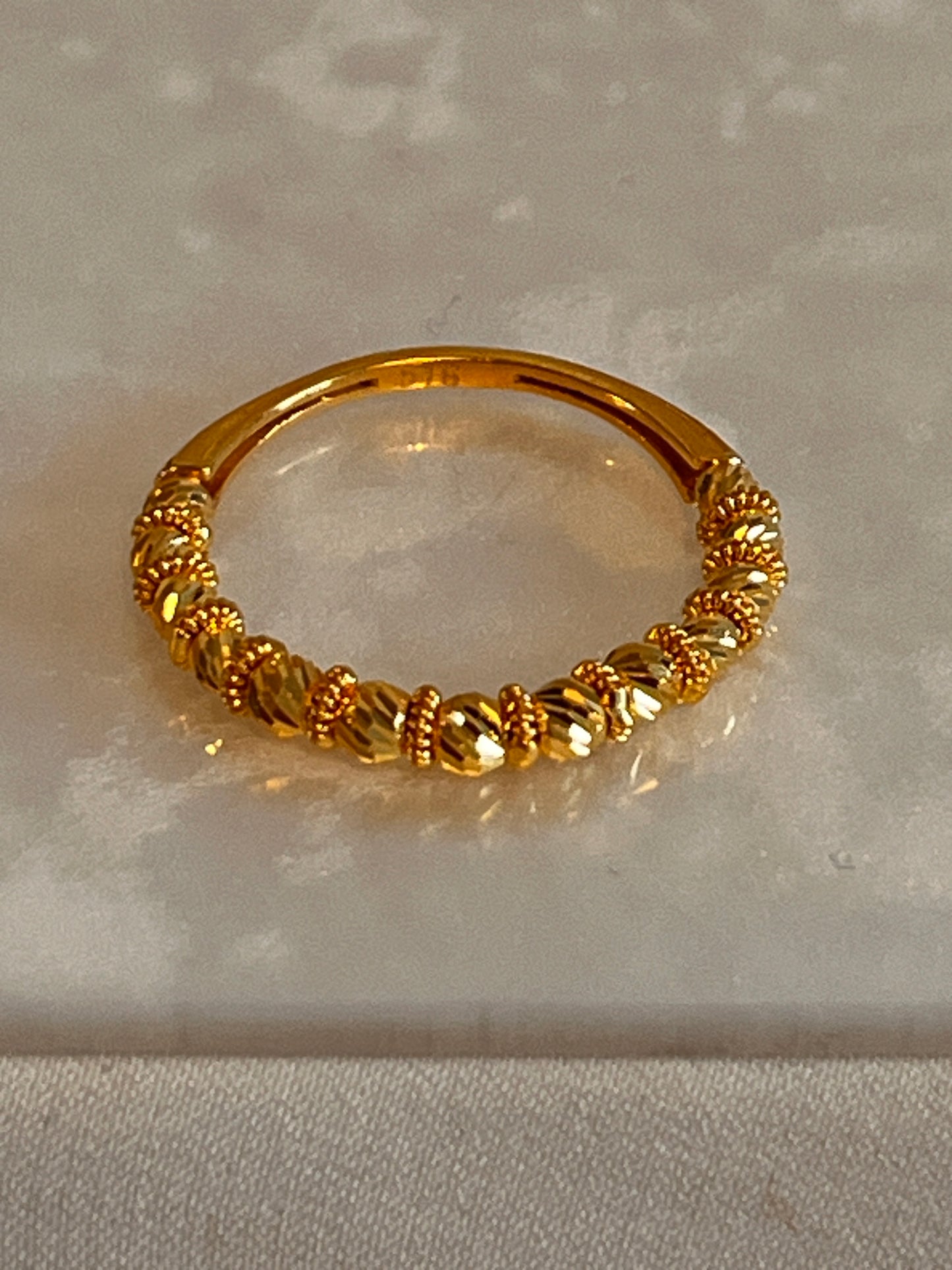 Beaded Ring (Size O and 1/4)
