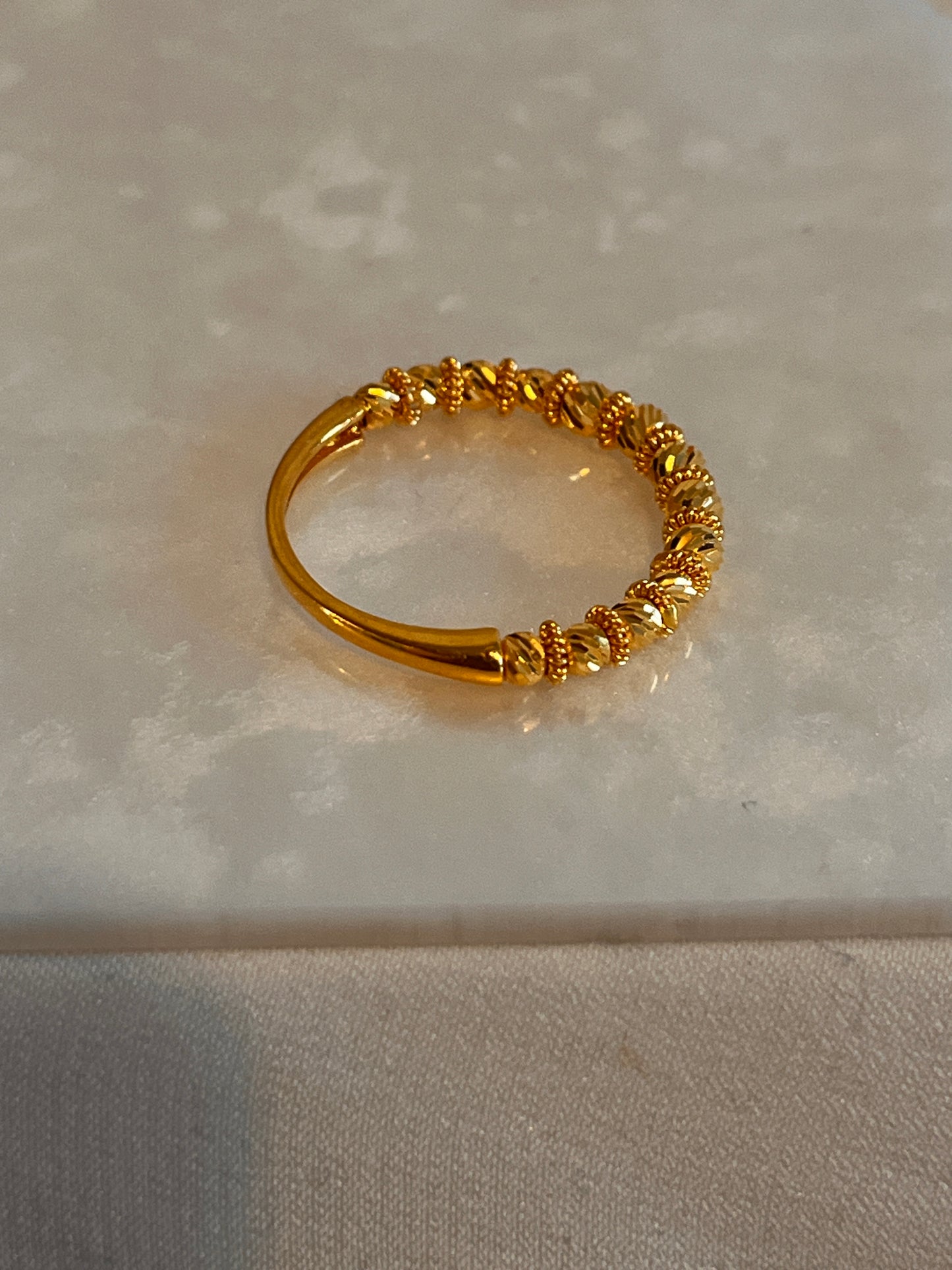 Beaded Ring (Size O and 1/4)