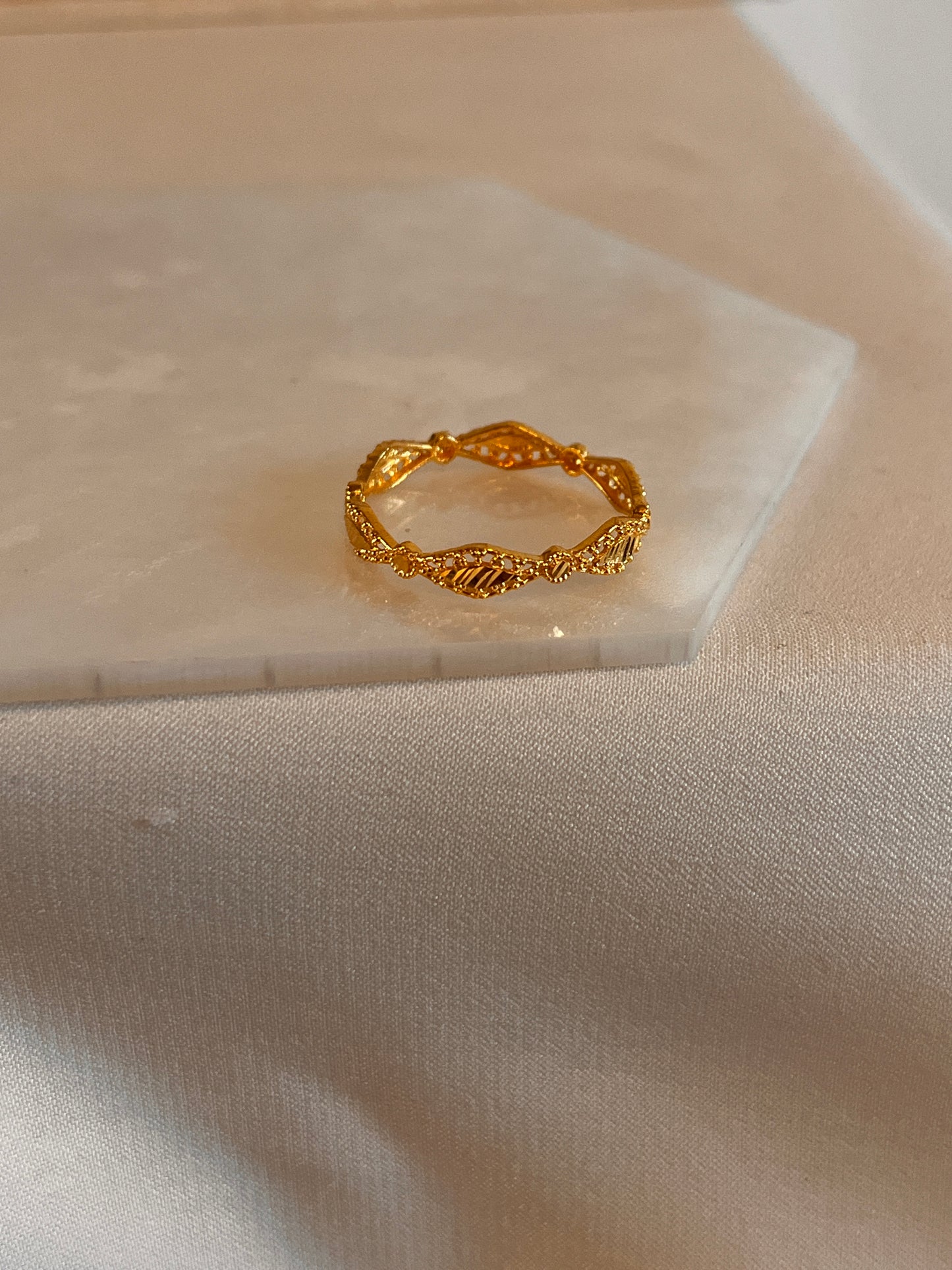 Alims Zigzag Style Ring (Size P)