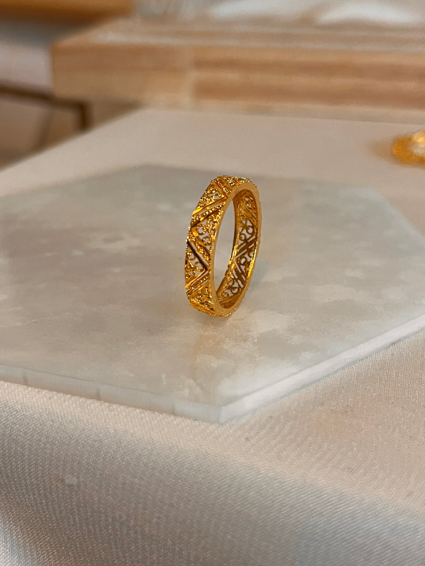 Alims Net Ring (Size L 1/2)