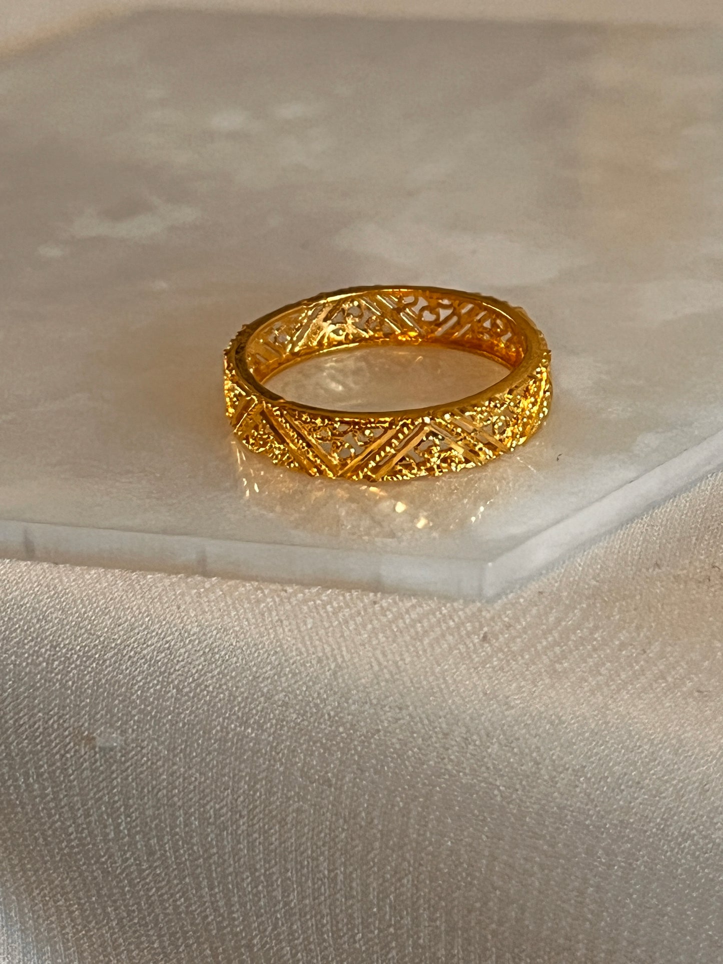 Alims Net Ring (Size L 1/2)