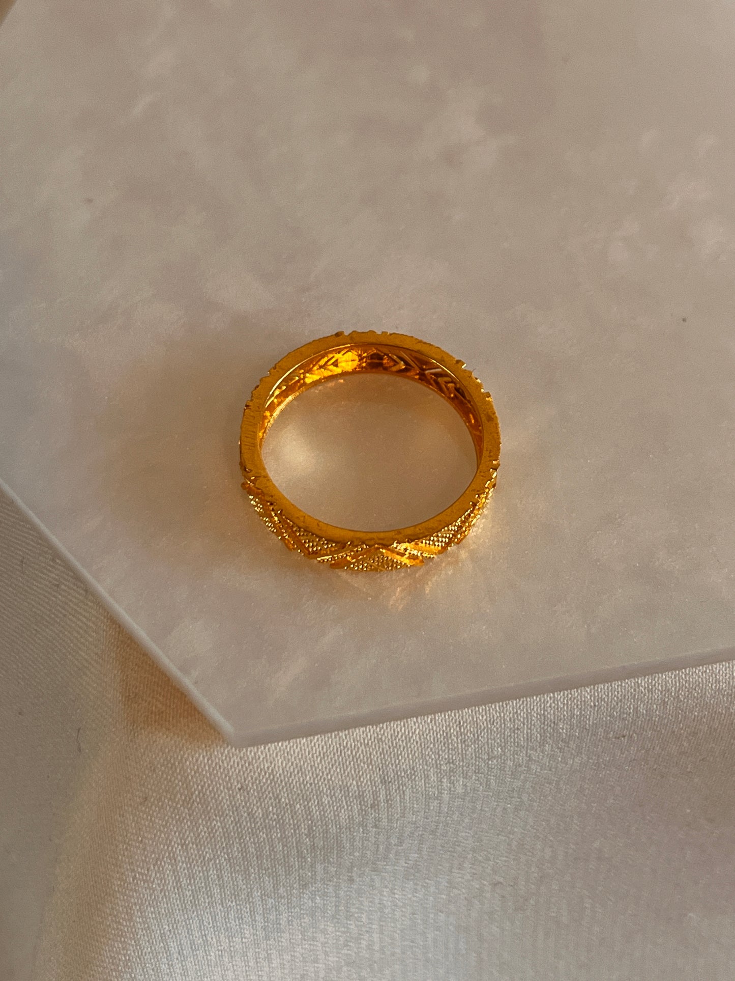 Alims Net Ring | Size L and 1/2)