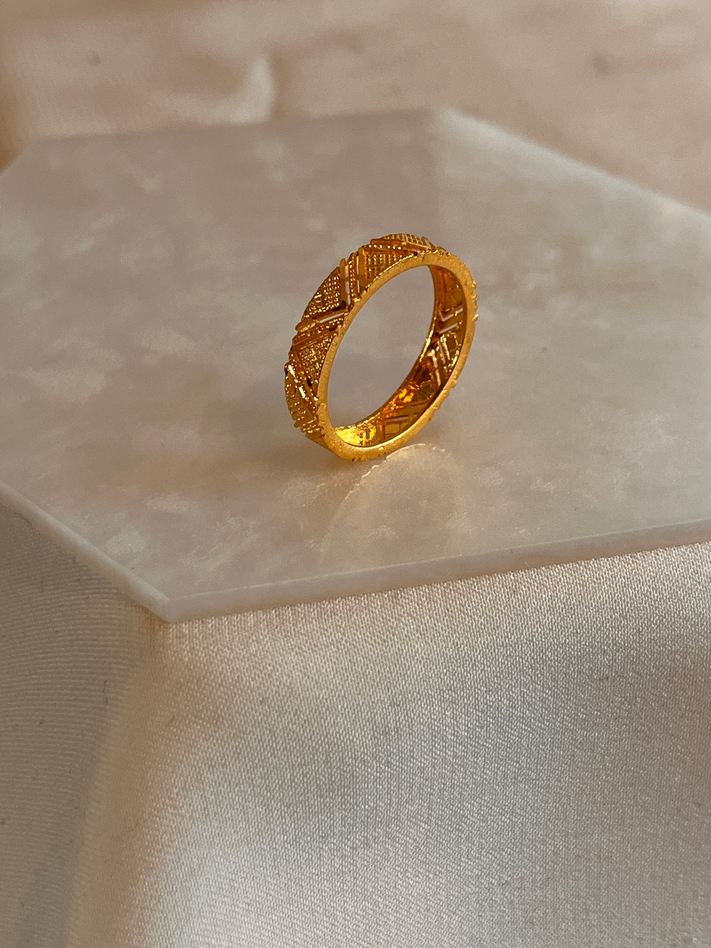 Alims Net Ring | Size L and 1/2)