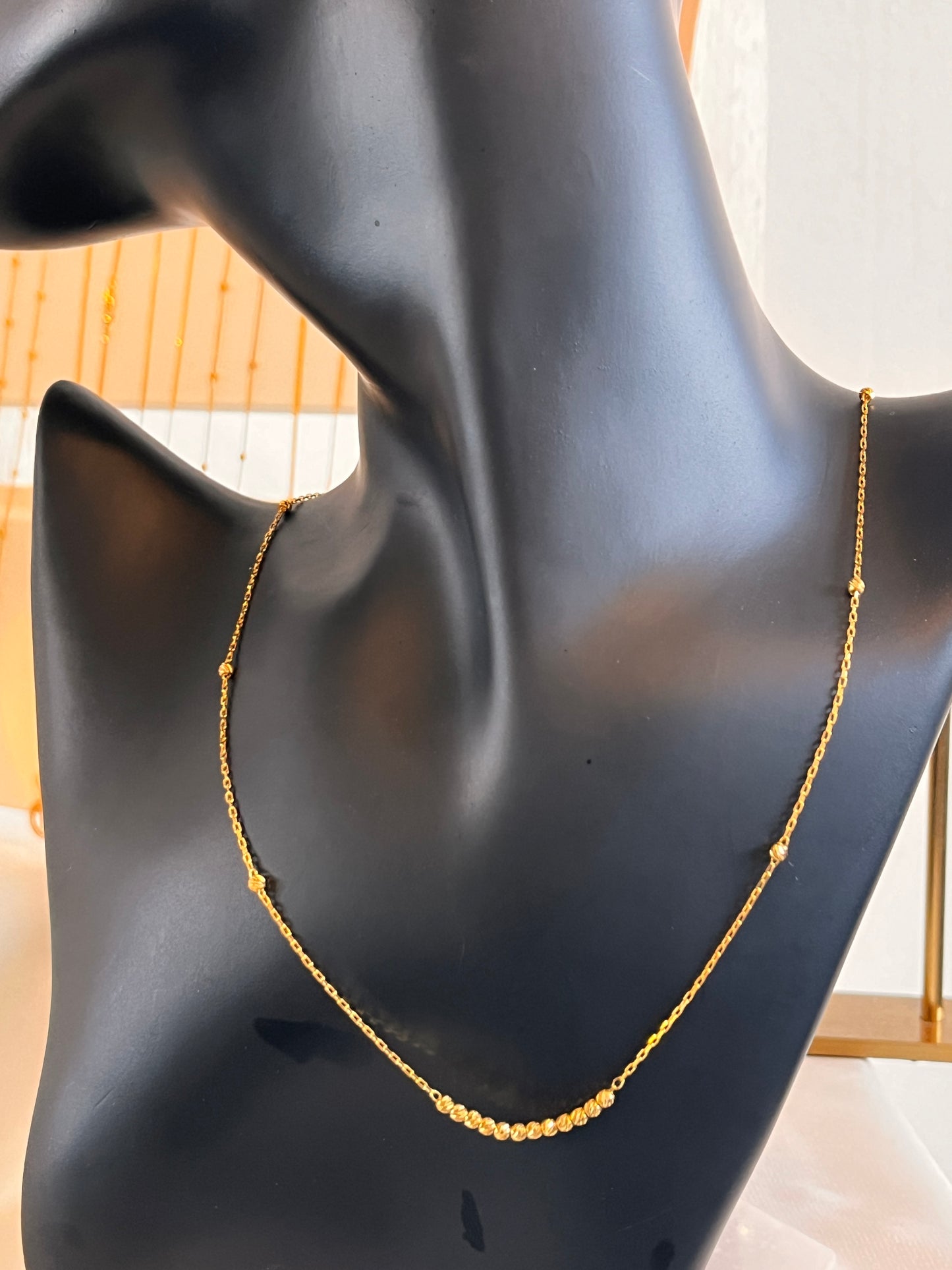 Beaded Cluster Necklace