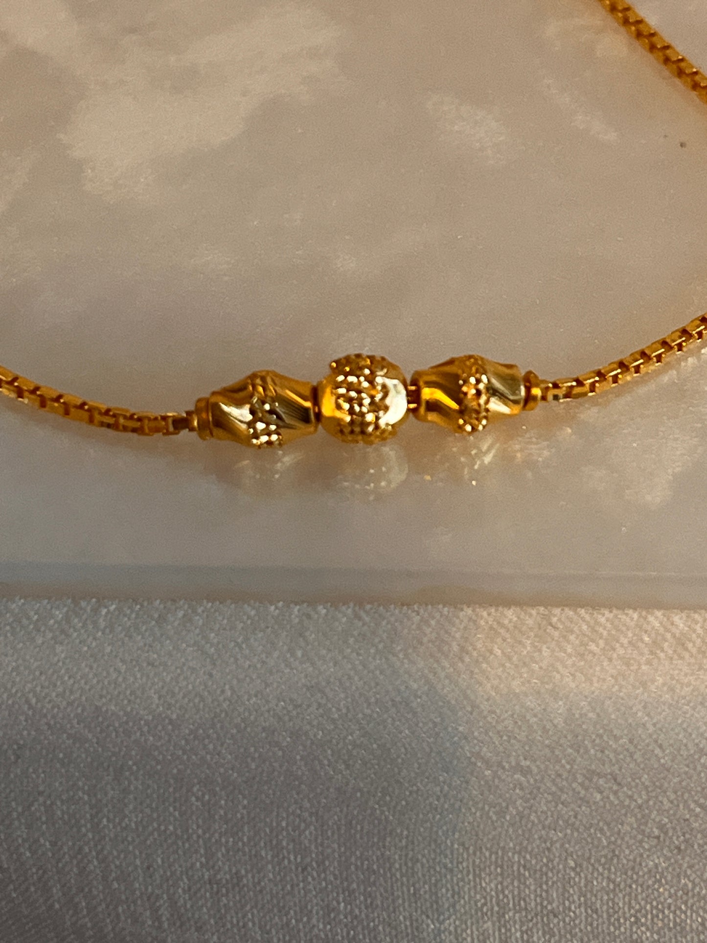 3 Bead Bracelet