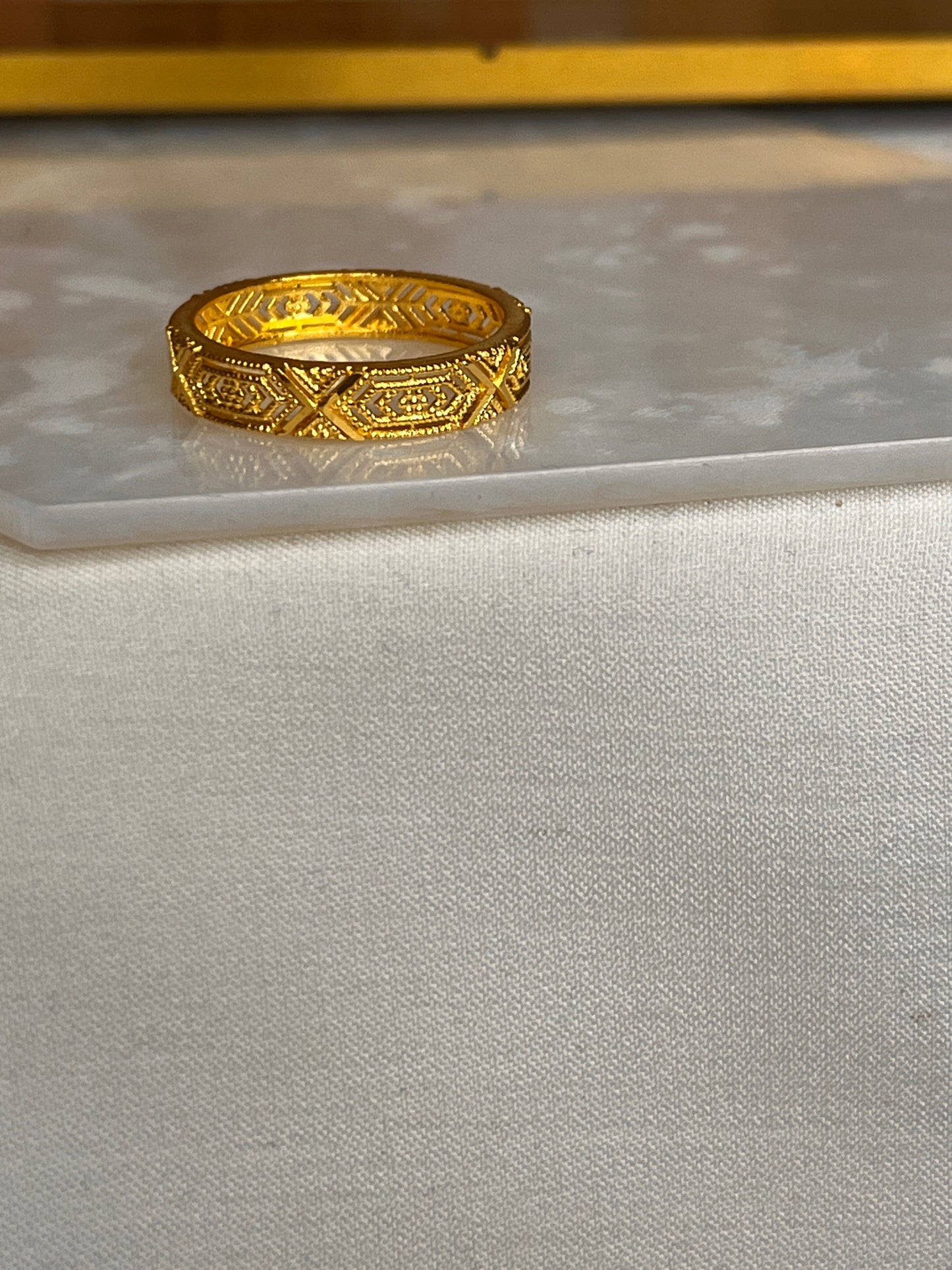 Alims Net Ring 4| Size M and 1/2