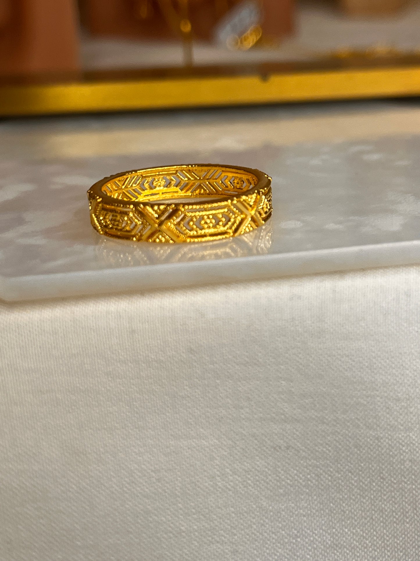 Alims Net Ring 4| Size M and 1/2