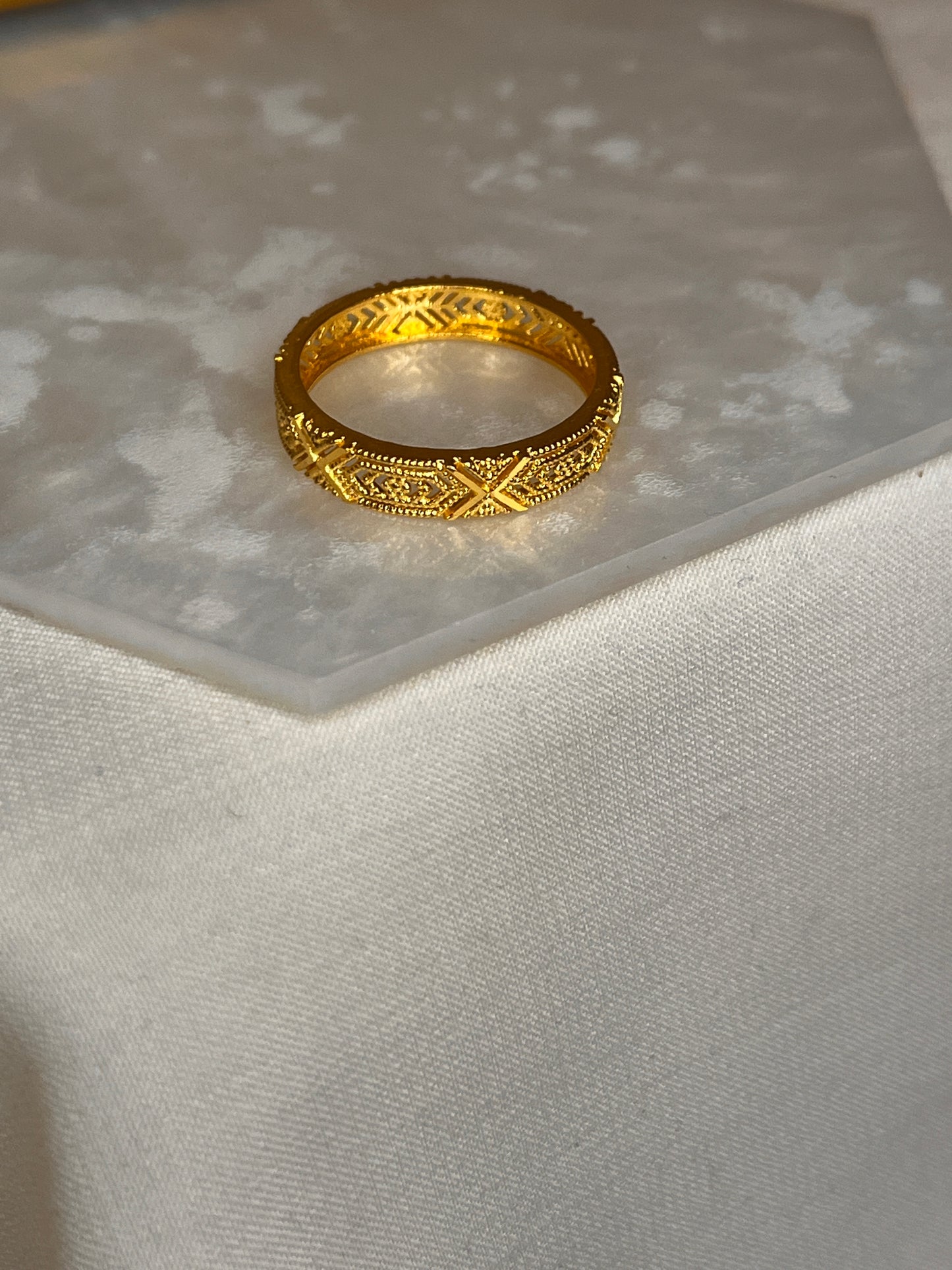 Alims Net Ring 4| Size M and 1/2