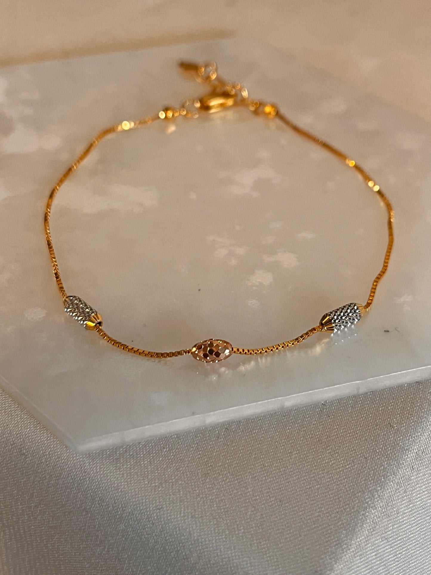 Rose Gold Rhodium Bracelet