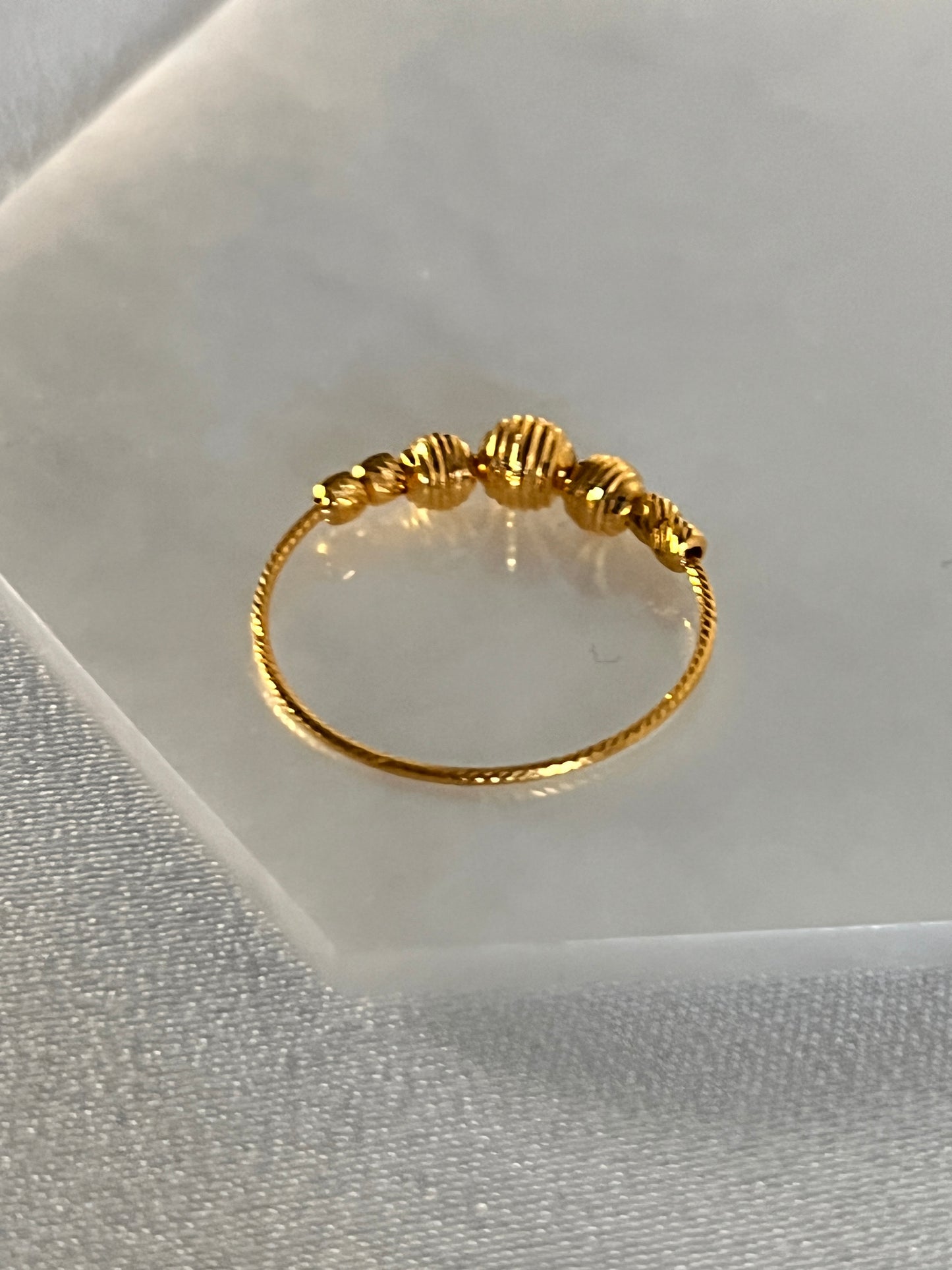 Beaded Ring | Size Q