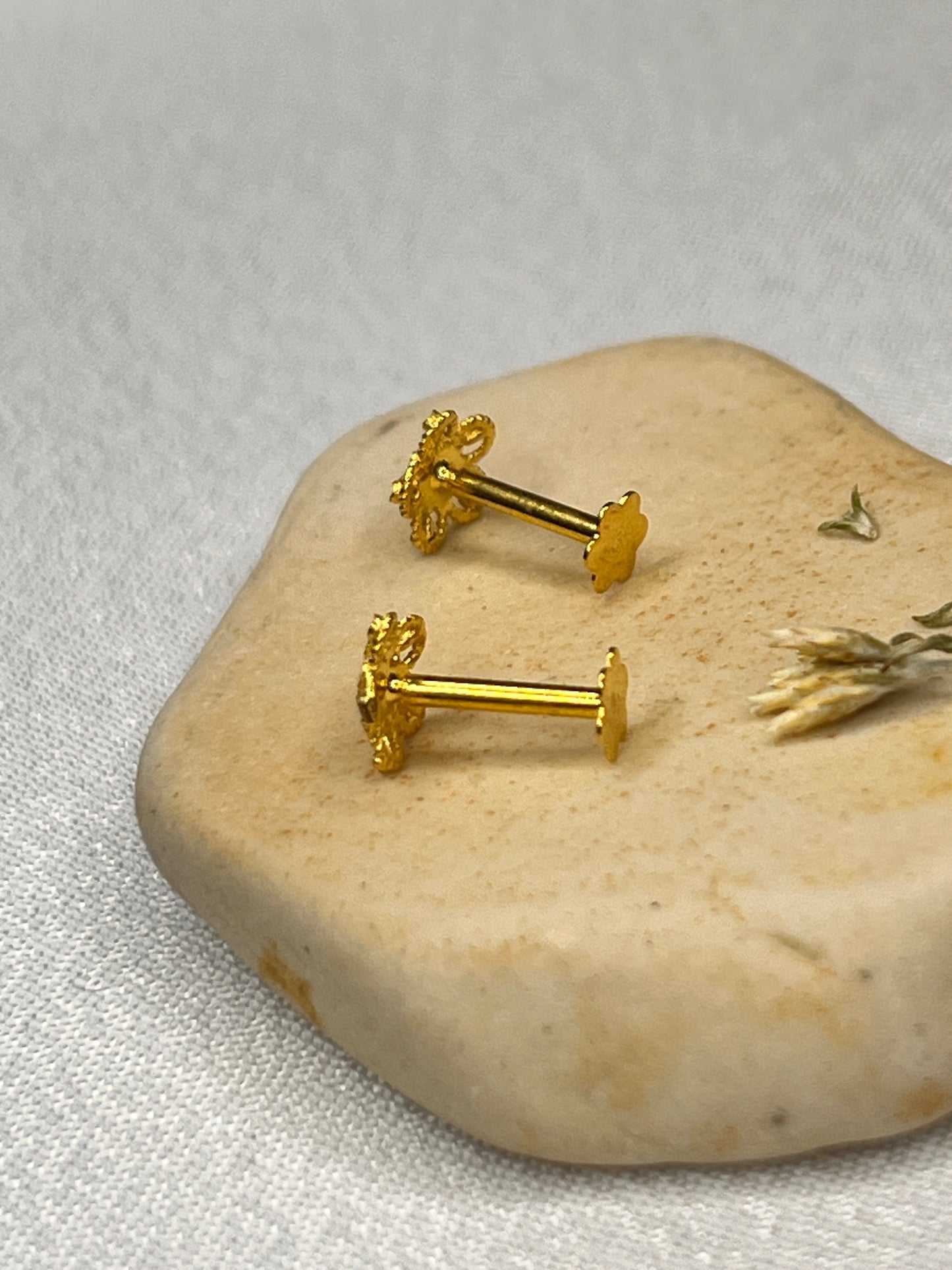 Tiny Star Shaped Studs | 5mm approx