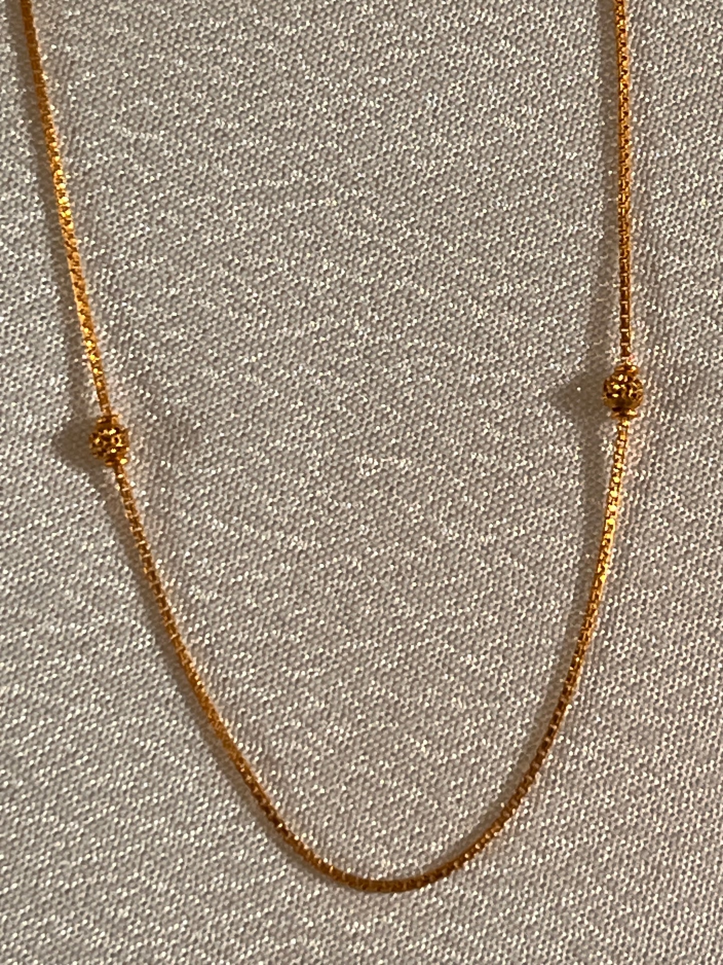 Elegant Beaded Necklace | 20”