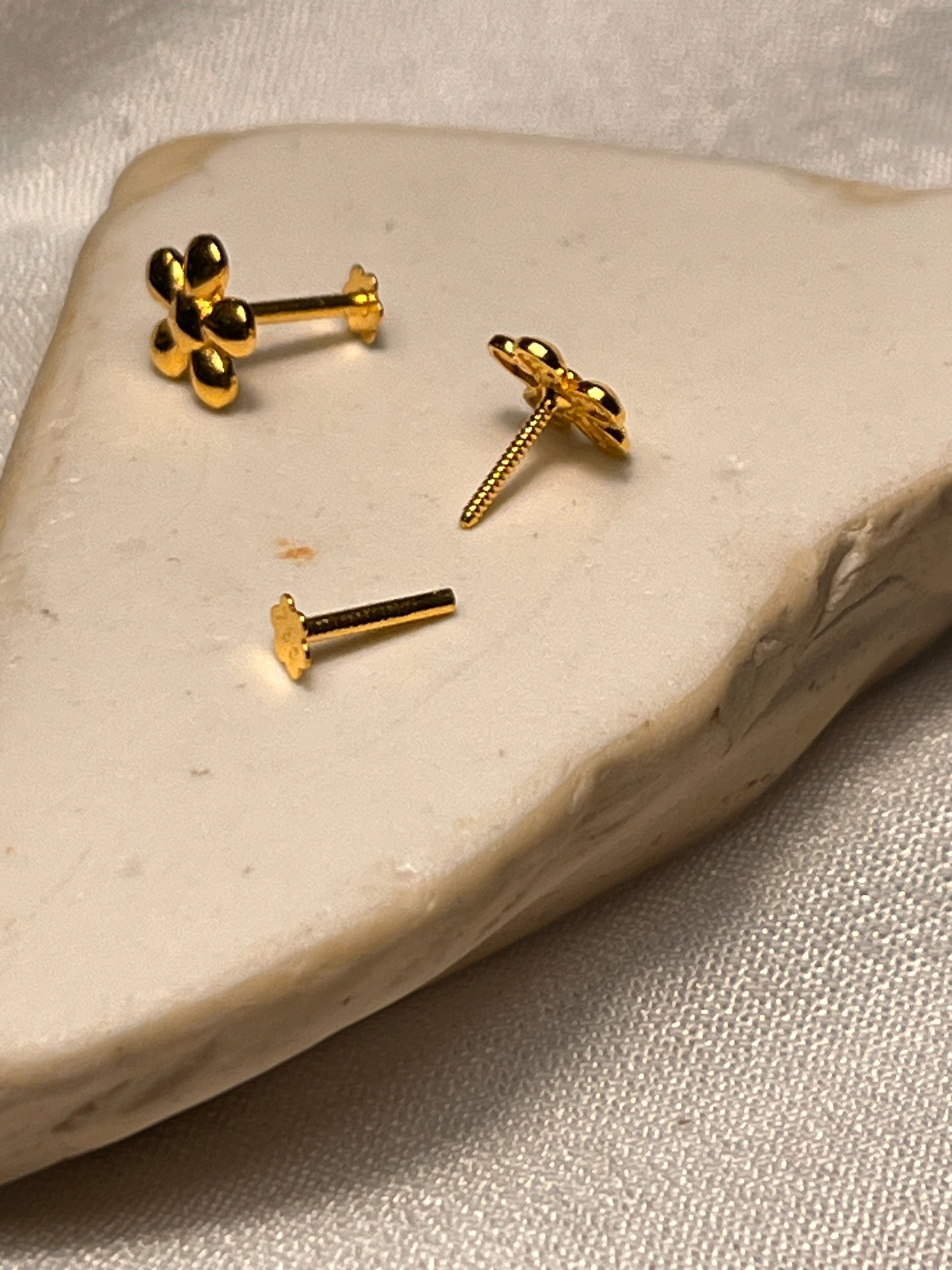 Mirror finish flower | 6mm