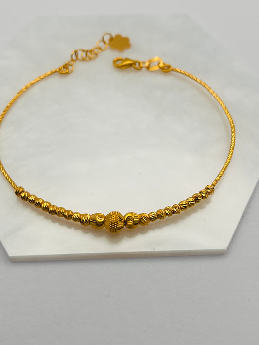 Bangle Bracelet - 3 sized Balls