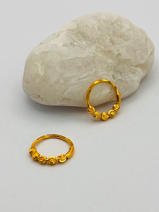 18carat Mini Hoop