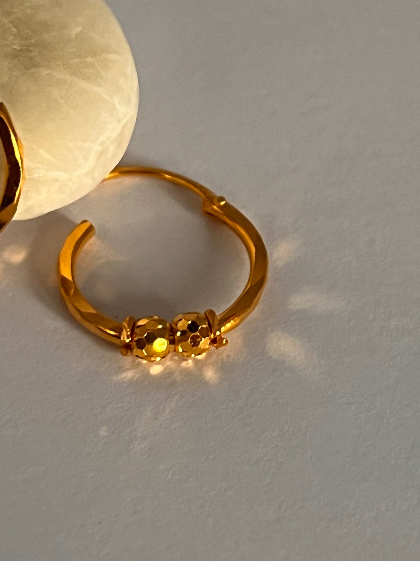 Hoops with Hexagon Cutting