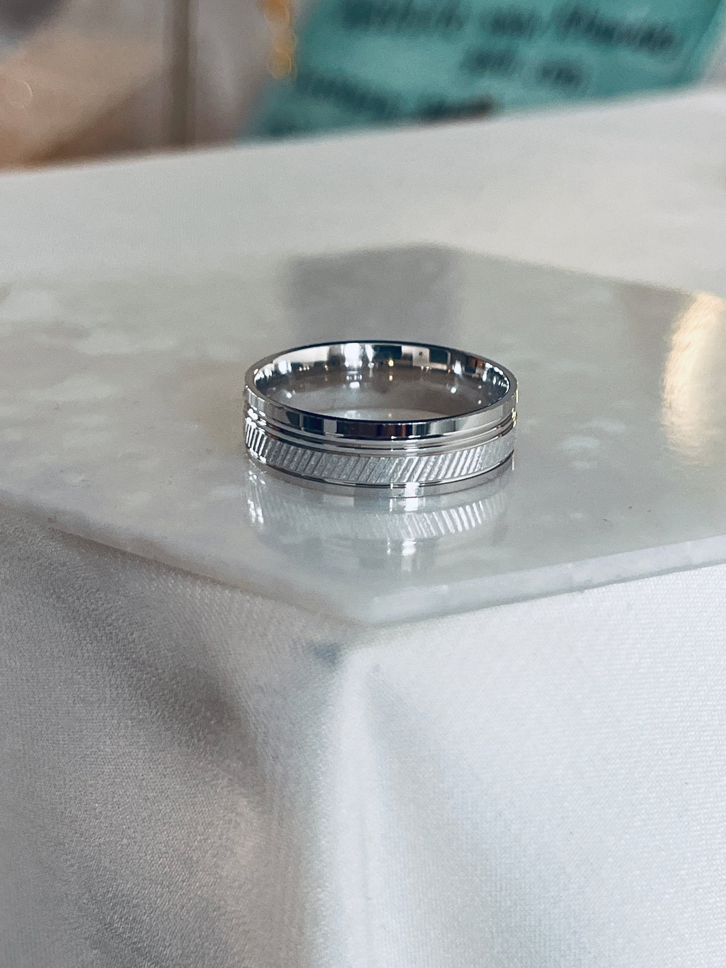 2-Tone Silver Ring