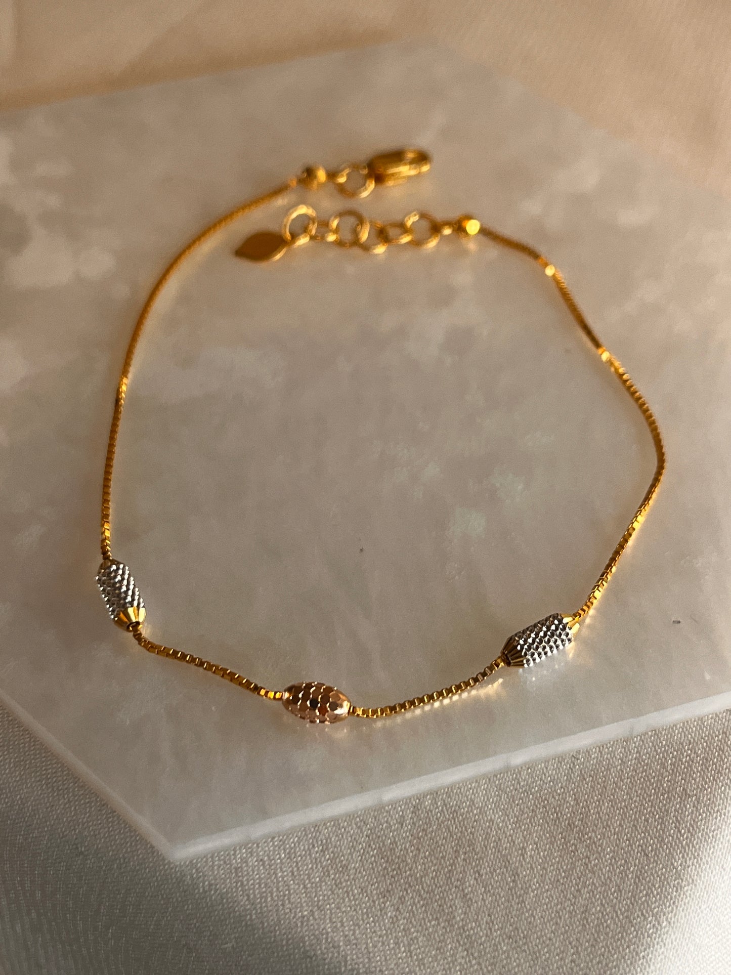 Rose Gold Rhodium Bracelet