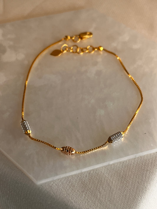 Rose Gold Rhodium Bracelet
