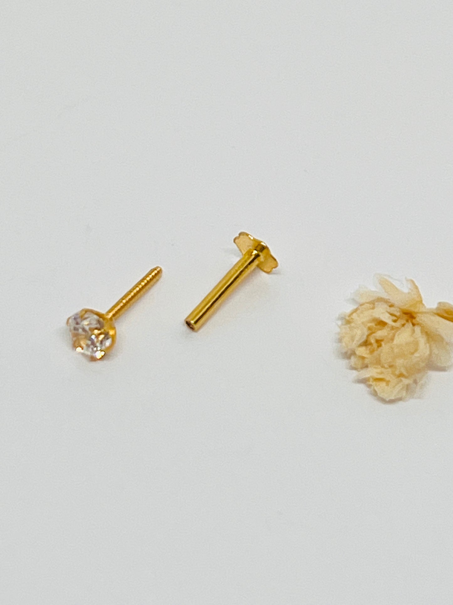 Medium Hexagon Studs