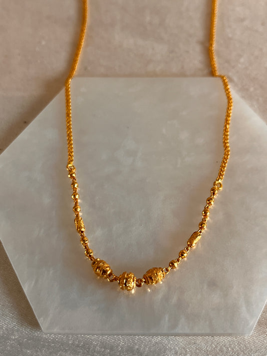 Thick Chain Mini Beaded Chain