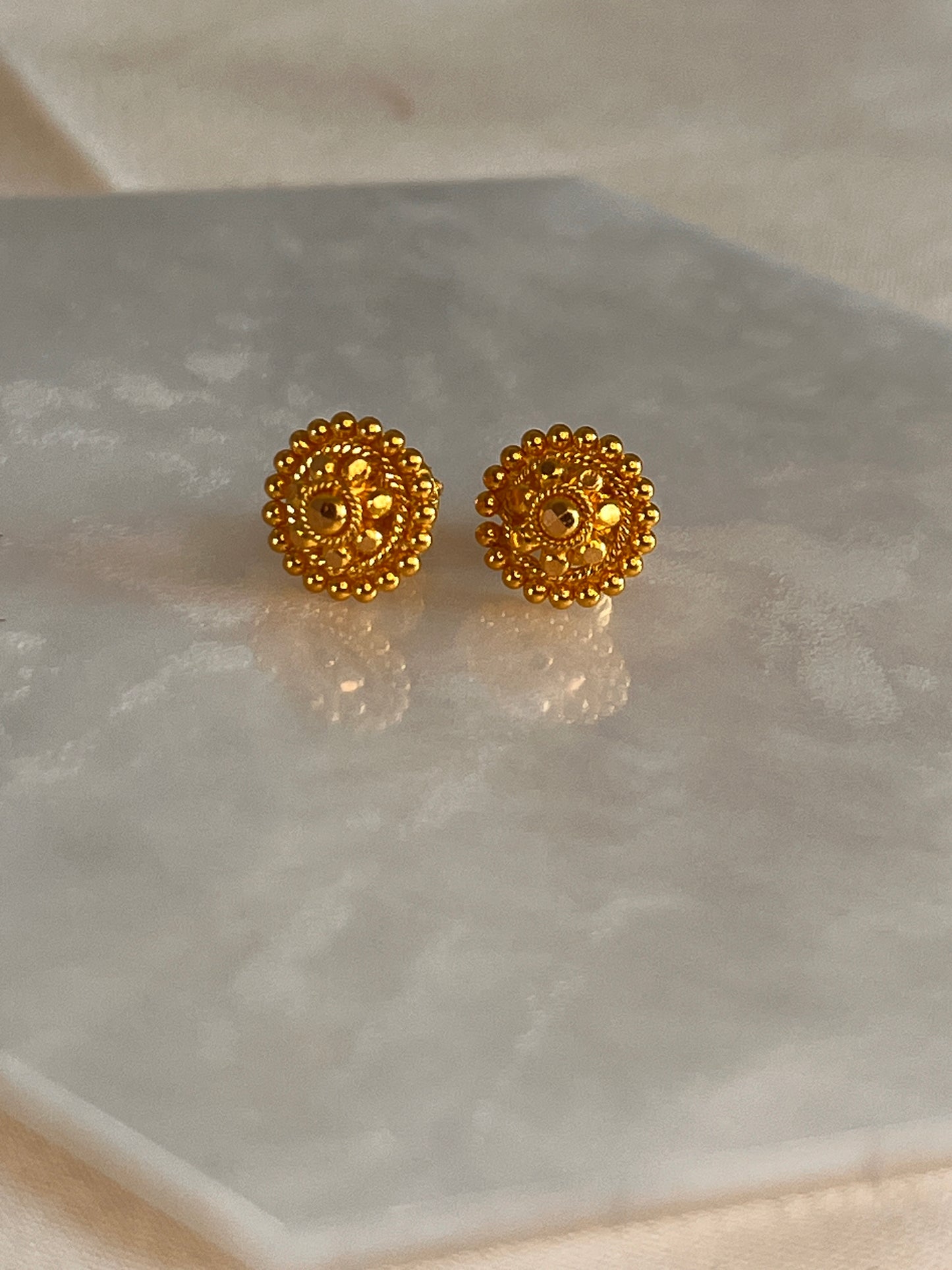 22carat Mini Round Studs