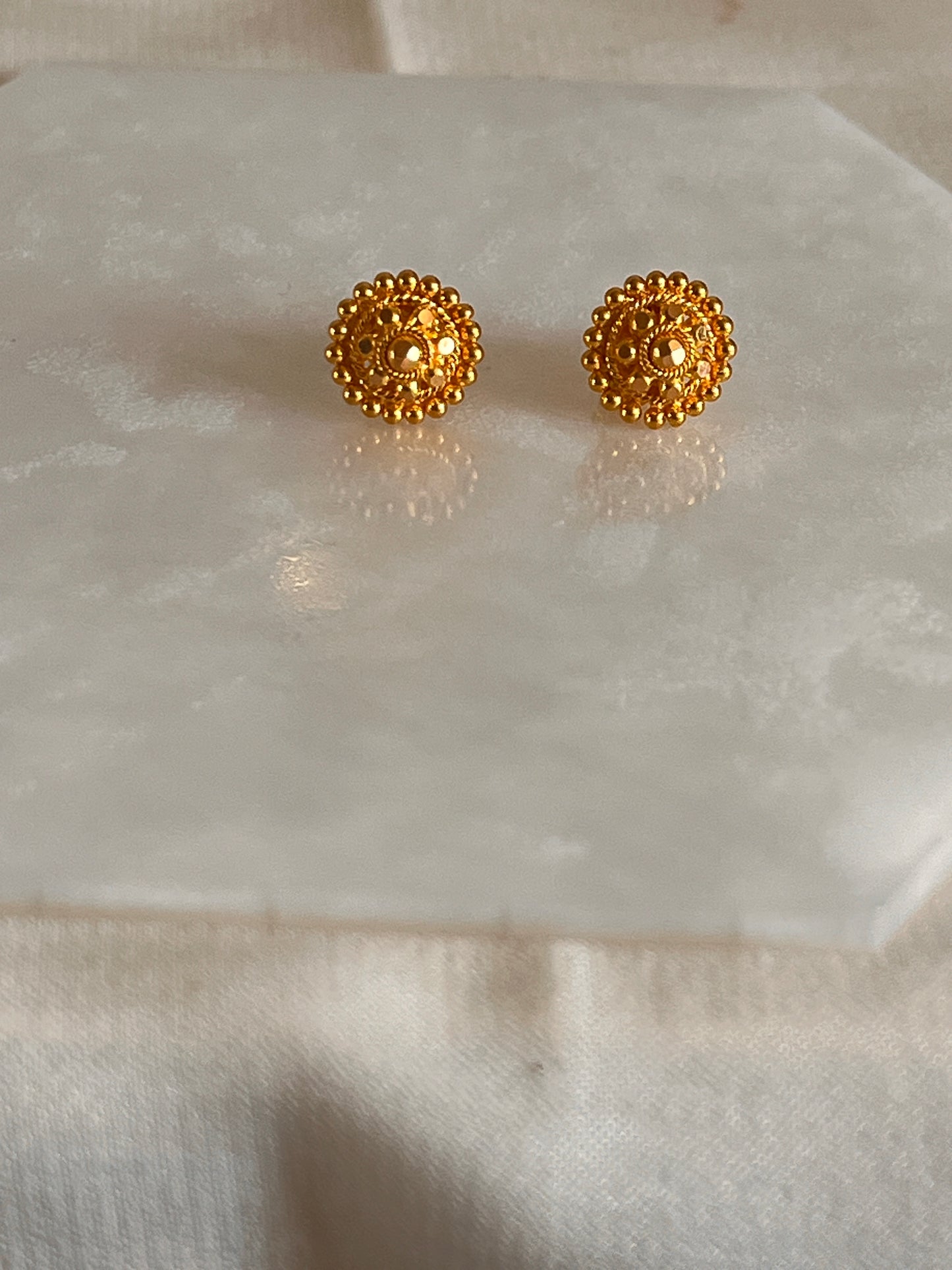 22carat Mini Round Studs