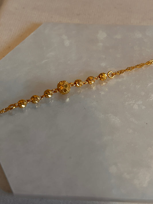 Beaded Chain Bracelet