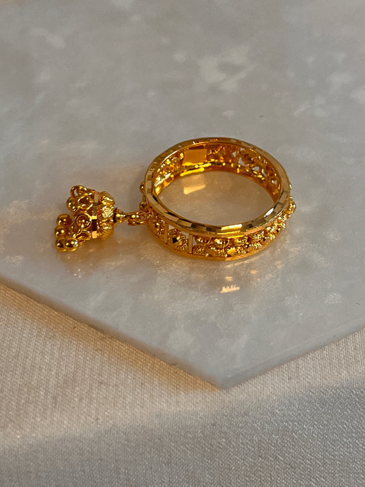 Culcutta Jumka Ring (Size L 3/4)
