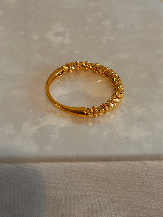 Beaded Ring (Size O and 1/4)