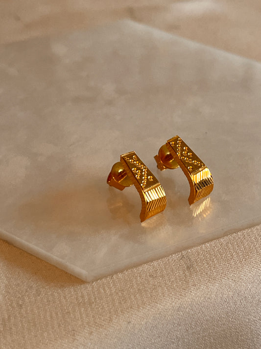 Half Circle Earring