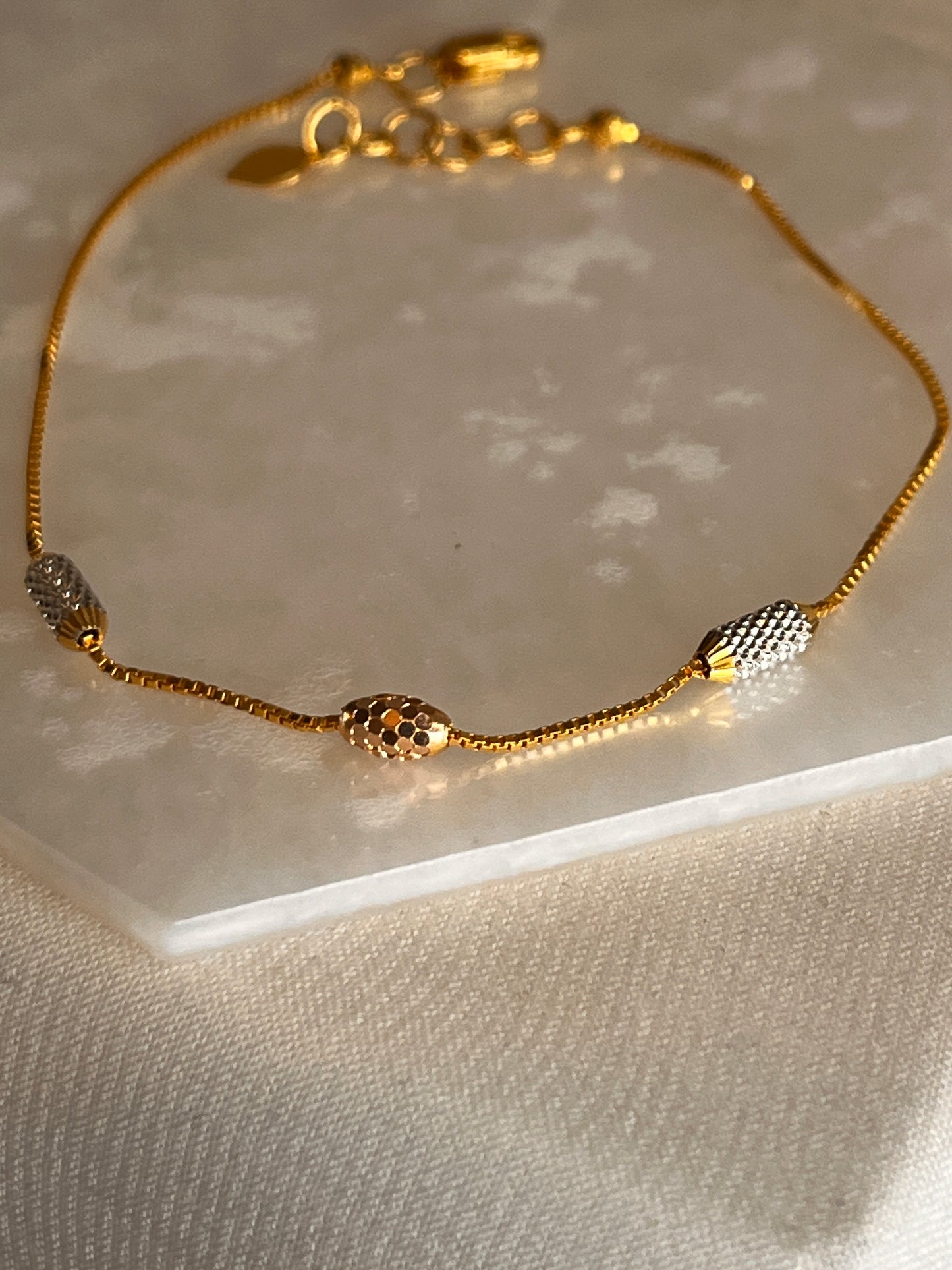 Rose Gold Rhodium Bracelet