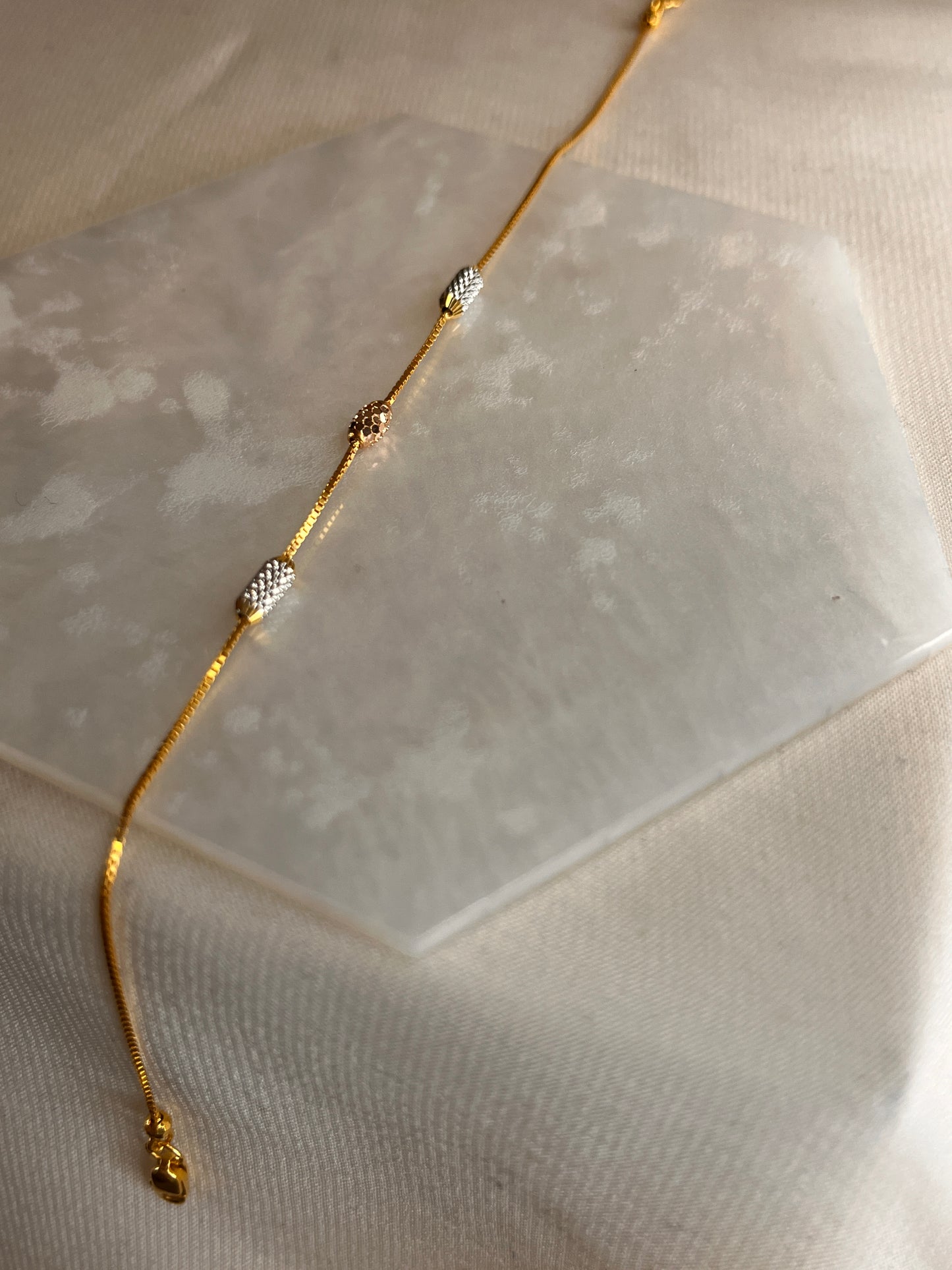 Rose Gold Rhodium Bracelet