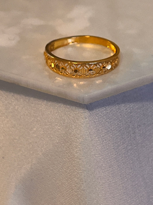 Simple Net Ring | Size J