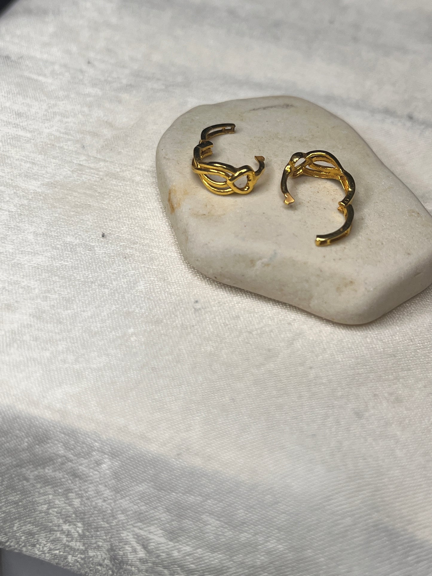 Heart swirl design | 7.5mm