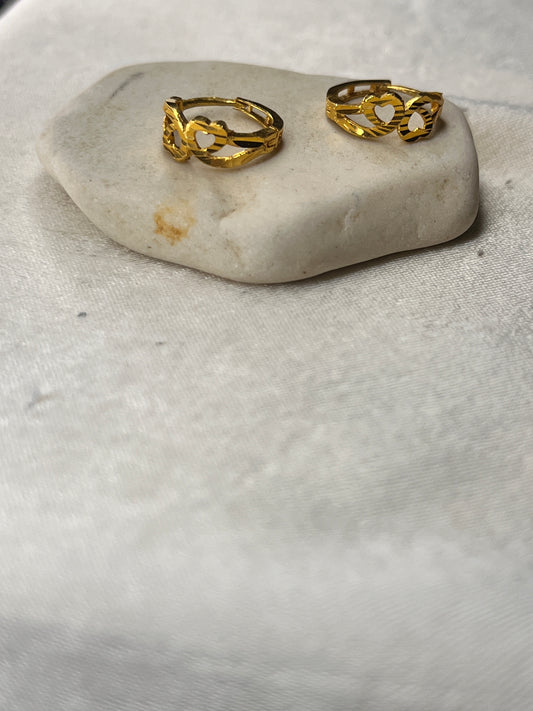 Double-heart Huggies